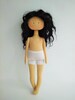 Body doll made of fabric. Doll blank 13'-14 ' 