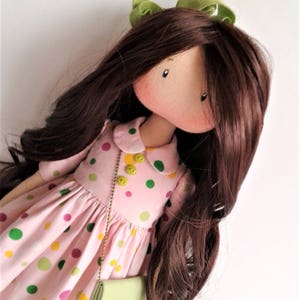 Handmade doll. Art doll. Fabric doll.Tilda doll.Textile doll. Handmade doll. Doll for interior. Doll. Dolls ElenShudra.Baby doll.