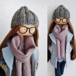 Personalized doll Custom textile doll Selfie doll