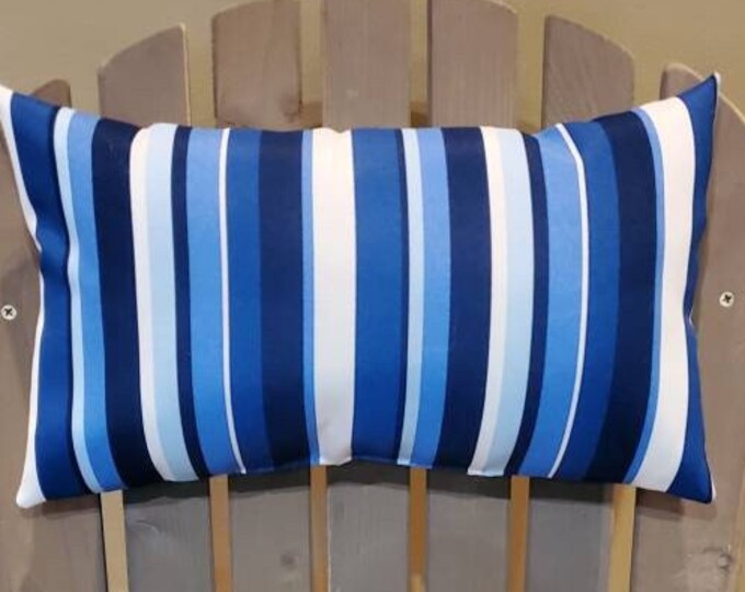 Adirondack Chair Head/neck Pillow set of 2, Handmade, Outdoor Fabric - Etsy