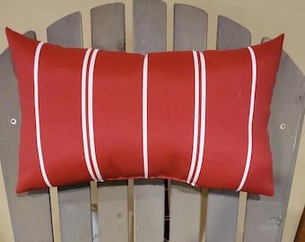 Adirondack Chair Head/Neck Pillow (set of 2), Handmade, Outdoor Fabric