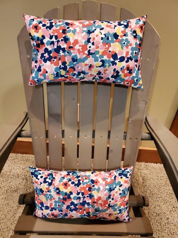 Adirondack Chair Head/neck Pillow set of 2 Handmade Etsy