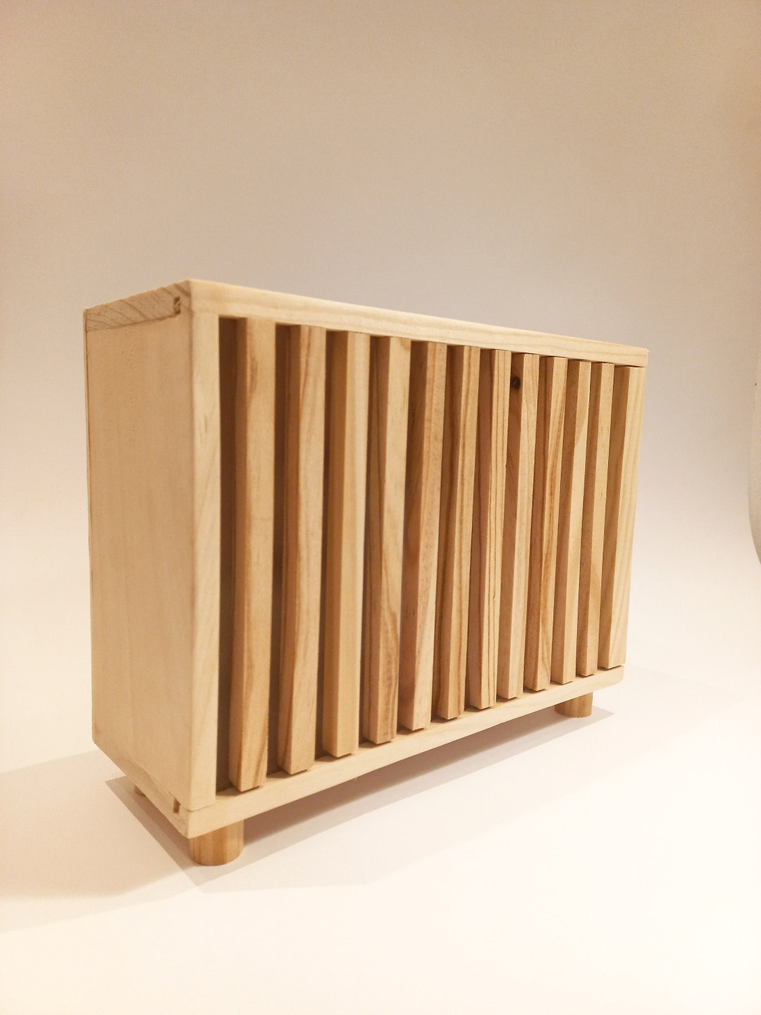 Wooden Lamp, Wooden Bedside Lamps, Pine Wood Light Box, Bedside Table ...