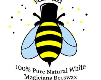 Magician's Beeswax - 100% Pure Natural White Wax Pellets for Thread Work, Card Magic, and Propmaking