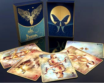 Alis Luminis Playing Cards: Limited Edition Deck with Gold Foiling