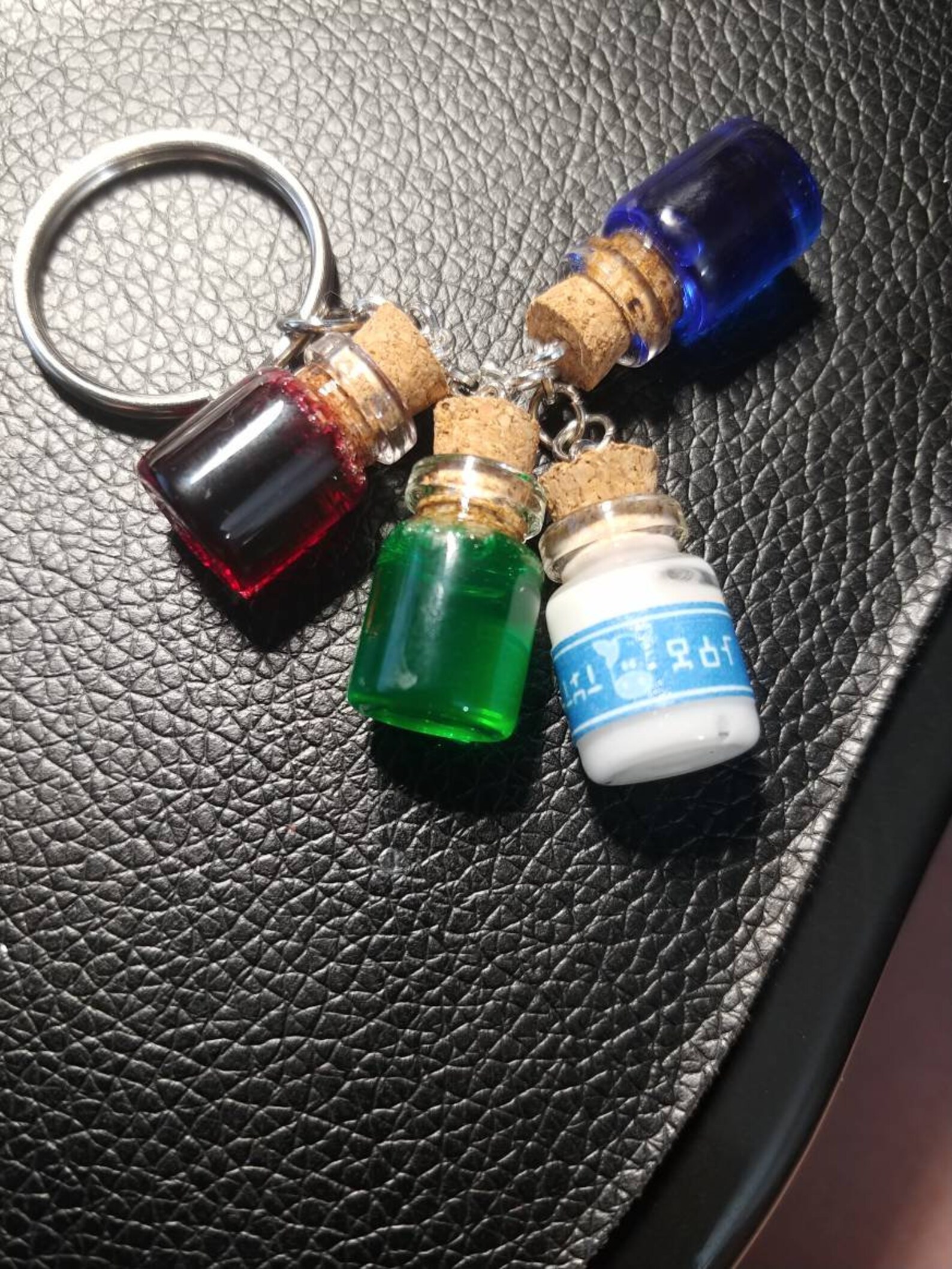 Legend of Zelda .5ml Potion Bottles Keychain Etsy