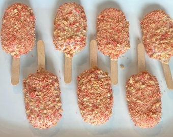 Cakesicles, Cake Pops, Baked Goods, Sweet Treats, Cake, Desserts