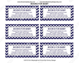 Nautical Baby Shower Games - PRINTABLE Navy Gray Baby Shower Books for Baby Inserts - Navy Blue Light Gray Nautical - Chevron Party Supplies