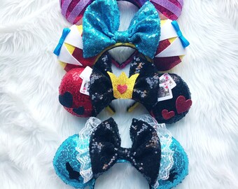 Alice in Wonderland Ears bundle