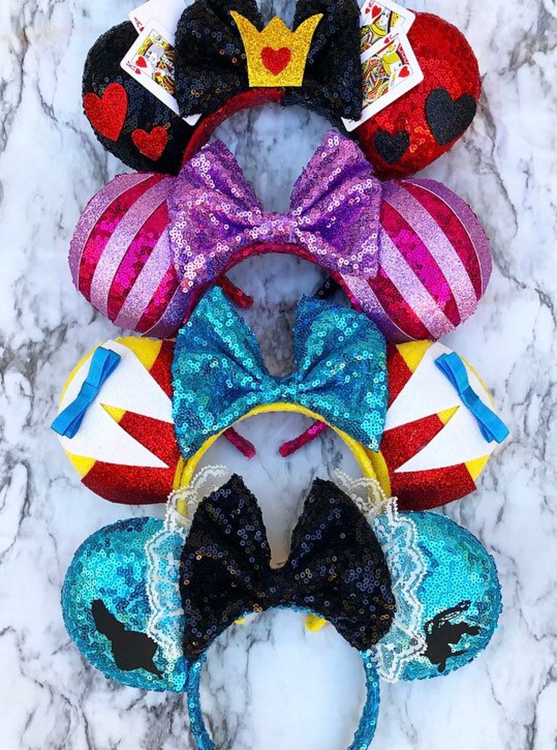 Alice in Wonderland Ears bundle