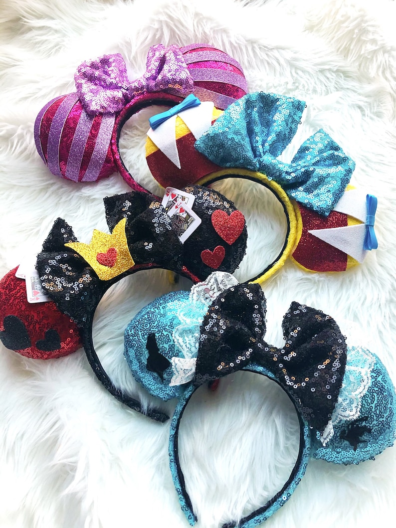 Alice in Wonderland Ears bundle