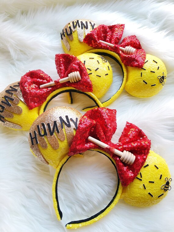 Winnie the Pooh Ears Etsy