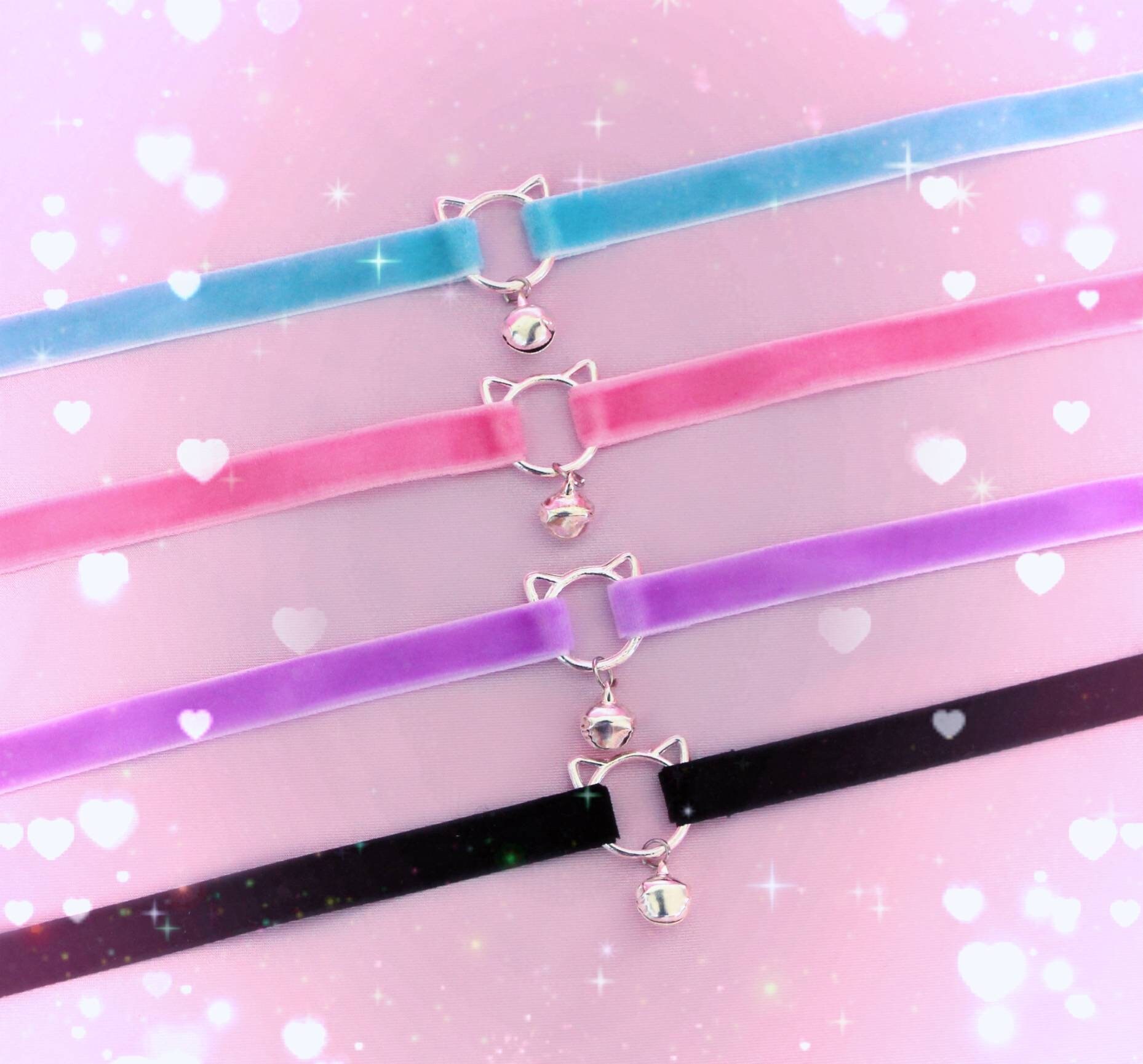 cat bell choker