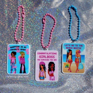 Dollzmania keychain Y2K phone strap 2000s accessories myspace aesthetic image 8