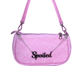 Spoiled bag - Y2K mcbling pink handbag