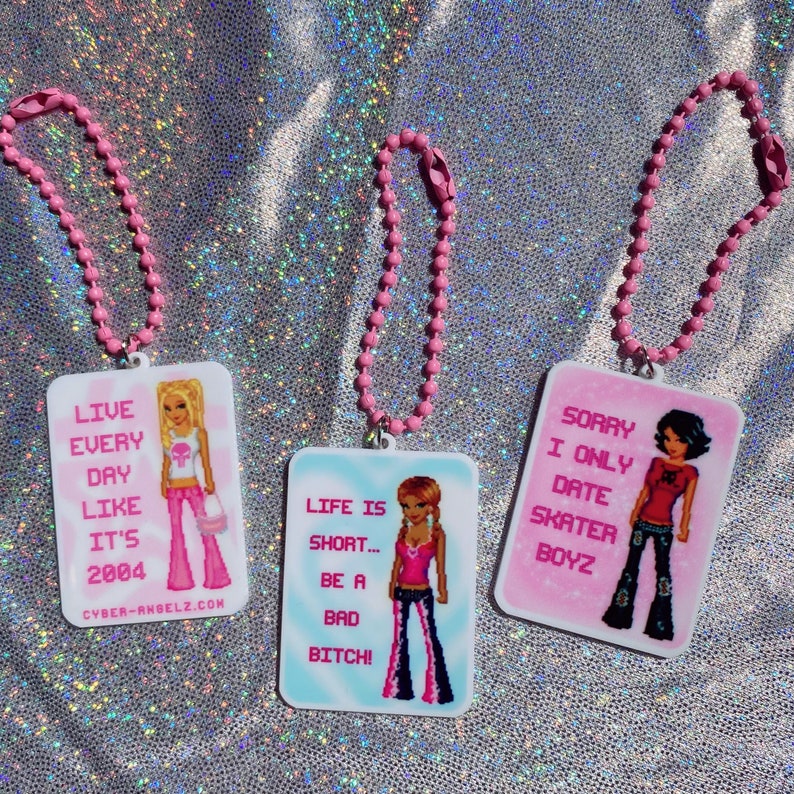 Dollzmania keychain Y2K phone strap 2000s accessories myspace aesthetic image 9