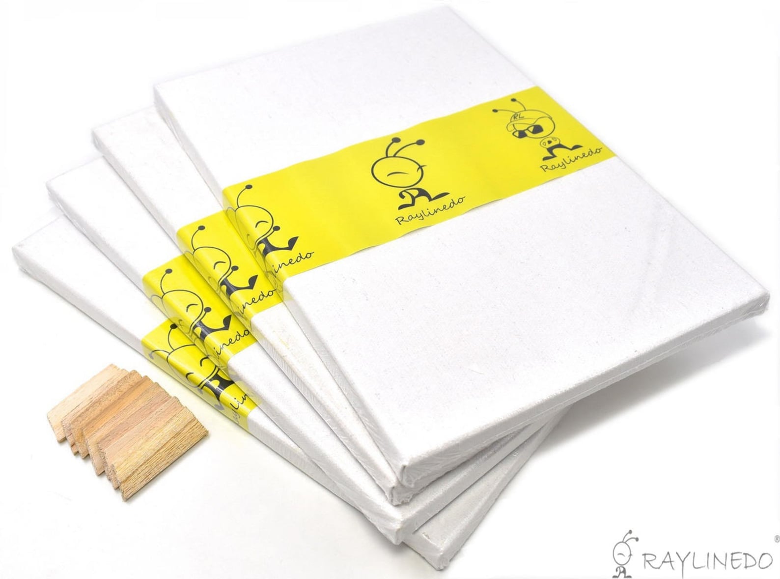 Set of 4pcs Artist Blank Canvas Frame 8x12inch 20x30cm Oil Etsy