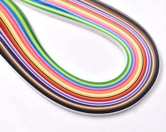 DIY Party Decoration Quilling Paper Strips Quilling Art Strips 180 Strips 36 Colors Quilling Paper Set 54cm Length