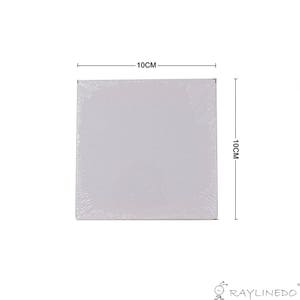 Geyoga 48 Pcs Mini Magnetic Canvases For Painting Square Canvas 2.56 X 2.56 Inches Mini Magnet Tiles Paint Stretched Cotton Art Panels Blank White Canvas Boards For Fridge Oil Watercolor Art