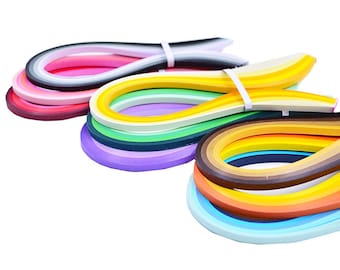 DIY Party Decoration Quilling Paper Strip Quilling Art Strip 900 Strip 45 Color Quilling Paper Set 3mm Width 54cm Length(CTJZ21-QSgradient9)