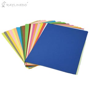 DIY Büttenpapier bunten A4 Kopie Papier 80 g/qm Origami Karte Papier Kind schneiden Papier Material 100 Blätter Ideal für Cardmaking & Scrapbooking
