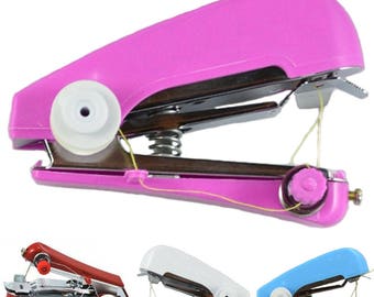 HOT SALE Nützliche Haushalt Mini tragbare Handarbeit Nähmaschine (Zufällige Farbe) (CTJZ21MINIHSM)