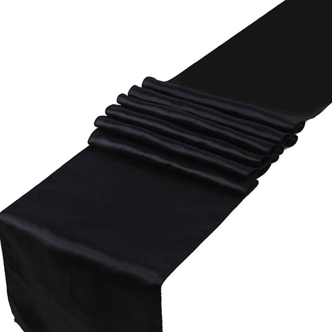 12'' X 108'' Satin Table Runners for Wedding Party Banquet Table Party ...