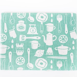 1PCS 100% Linen Printed Half Metre Quilting Fabric Patchwork Fabric Scrapbooking Sewing Artcraft Project Fabric