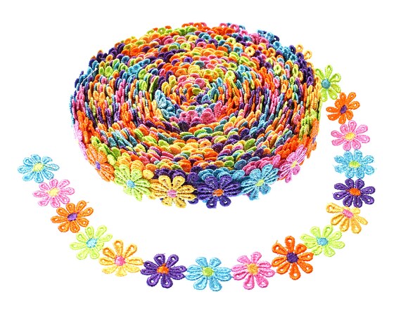 Ruban de de Ruban fleur coloré Style Vintage bordure garnitures tissu broderie dentelle bricolage Applique couture artisanale Decor parti robe de mariage 8a3129 Ruban de de Ruban fleur coloré Style Vintage bordure garnitures tissu broderie dentelle bricolage Applique couture artisanale Decor parti robe de mariage 8a3129