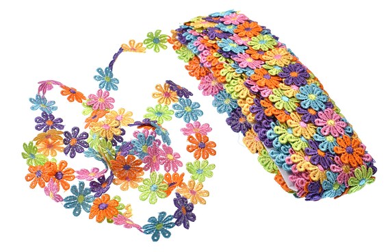 Ruban de de Ruban fleur coloré Style Vintage bordure garnitures tissu broderie dentelle bricolage Applique couture artisanale Decor parti robe de mariage 8a3129 Ruban de de Ruban fleur coloré Style Vintage bordure garnitures tissu broderie dentelle bricolage Applique couture artisanale Decor parti robe de mariage 8a3129
