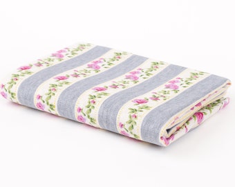 1PCS 100% Linen Printed Half Metre Quilting Fabric Patchwork Fabric Scrapbooking Sewing Artcraft Project Fabric