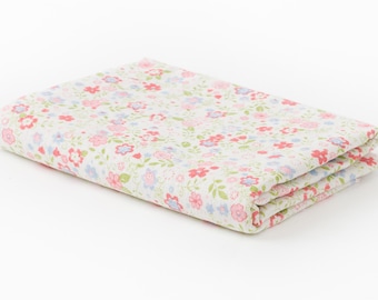 1PCS 100% Linen Printed Half Metre Quilting Fabric Patchwork Fabric Scrapbooking Sewing Artcraft Project Fabric