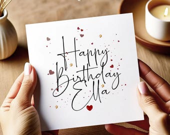 Friend Birthday Card, Best Friend Birthday Card, Sister Card, Mum Birthday Card, Special Friend, Birthday Card for Her, LNC1