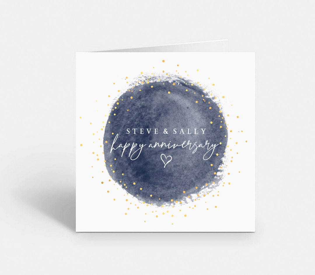 Personalised Anniversary Card | Special Couple Card | Husband Card ...