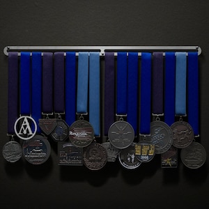 Hang Bar Only - Single Bar - Allied Medal Hanger Holder Display Rack