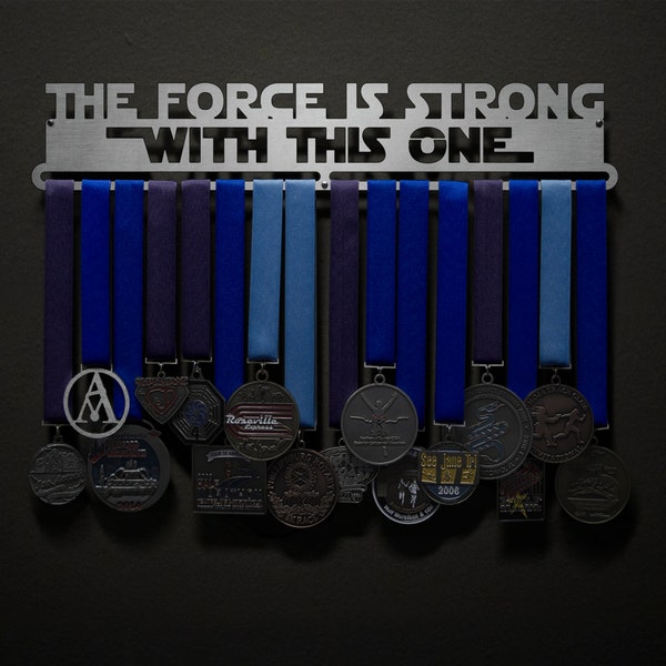 The Force Is Strong With This One - Allied Medal Hanger Holder Display Rack
