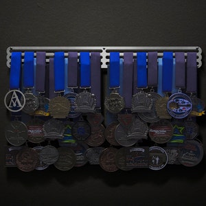 Hang Bar Only - Triple Bar - Allied Medal Hanger Holder Display Rack