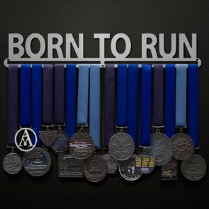 Born To Run - Allied Medal Hanger Holder Display Rack