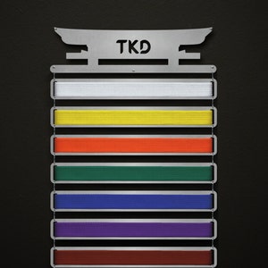 Taekwondo Gateway Belt Display - Modular Design! - Martial Arts Belt Hanger