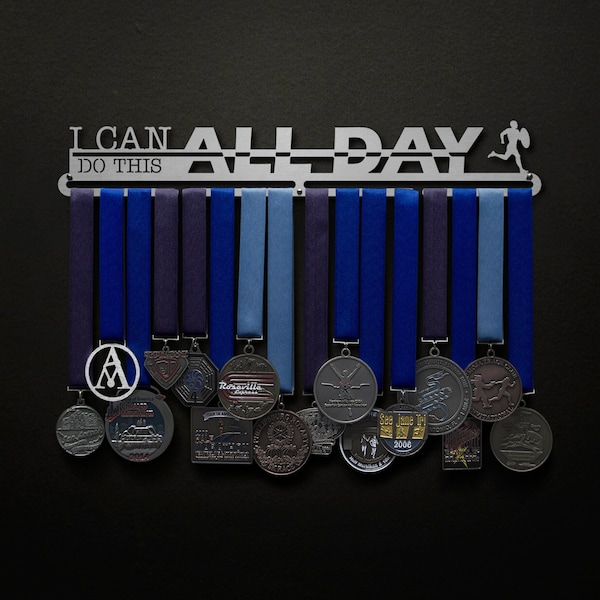 I Can Do This All Day - Allied Medal Hanger Holder Display Rack