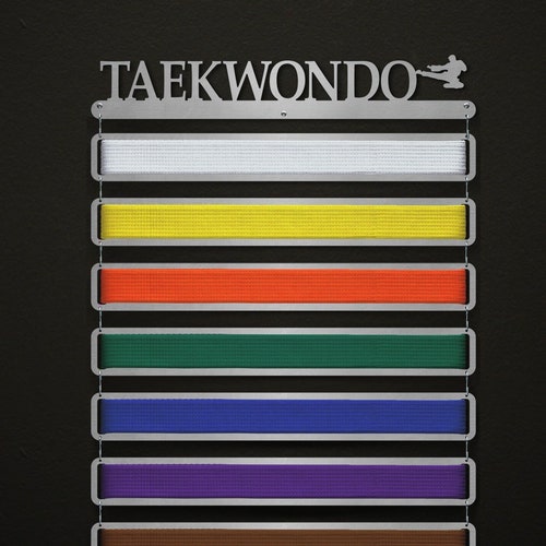 Taekwondo Belt Display Modular Design Male Female or No Etsy