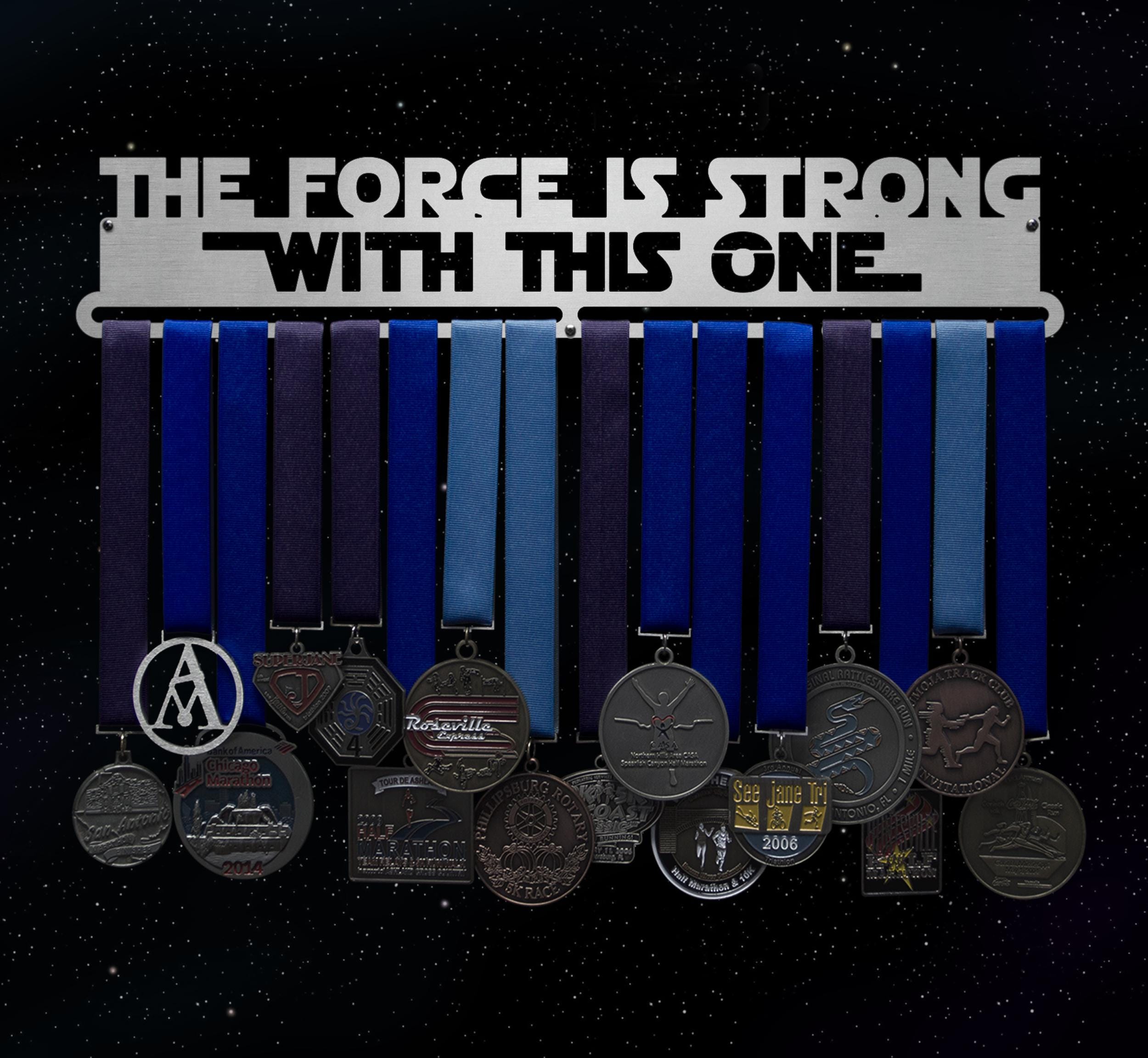 The Force Is Strong With This One - Allied Medal Hanger Holder Display Rack