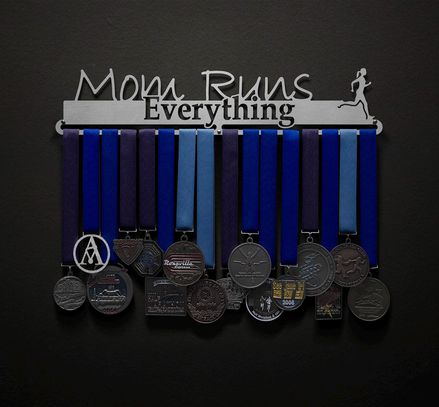 Mom Runs Everything - Allied Medal Hanger Holder Display Rack
