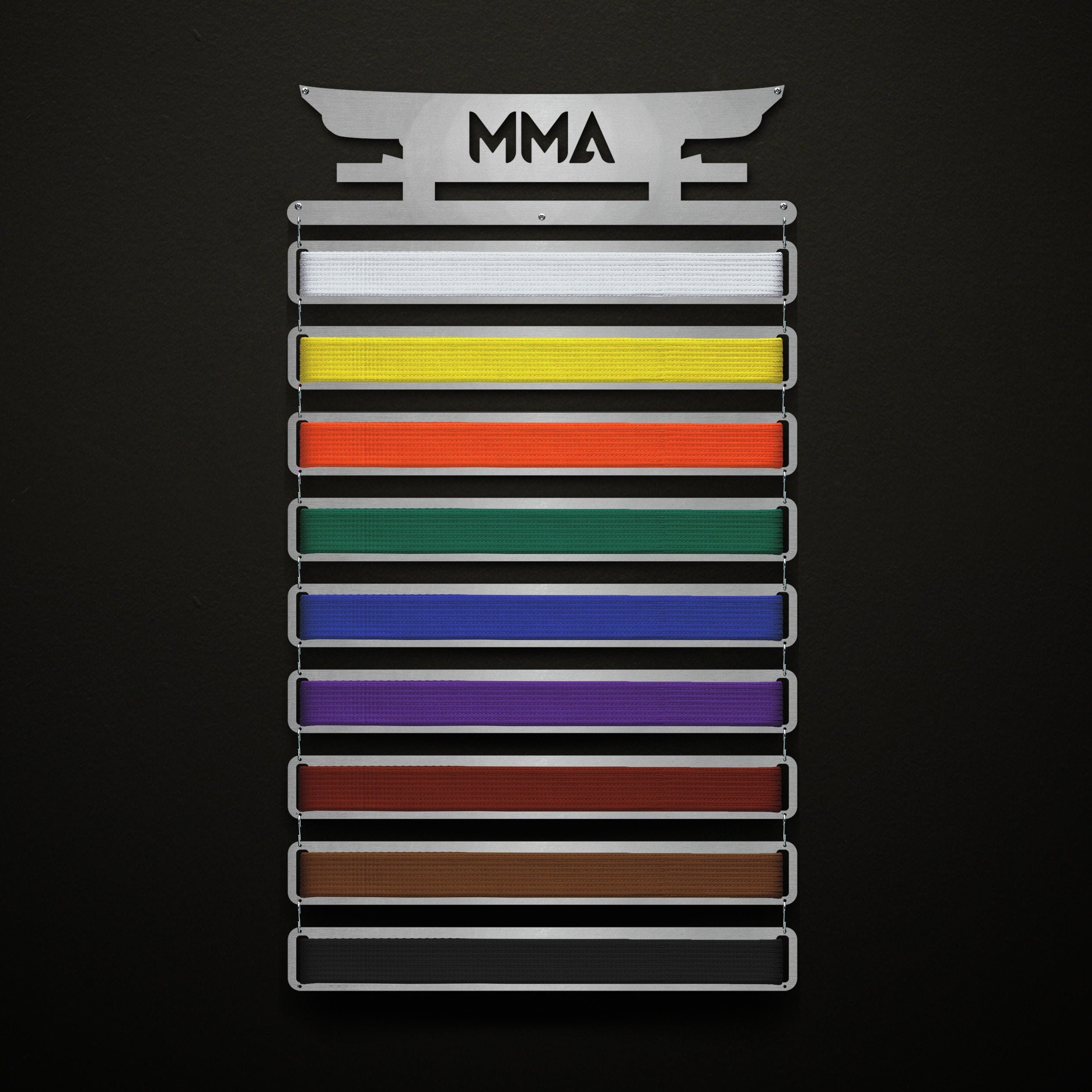 MMA Gateway Belt Display Modular Design Martial Arts Belt Etsy