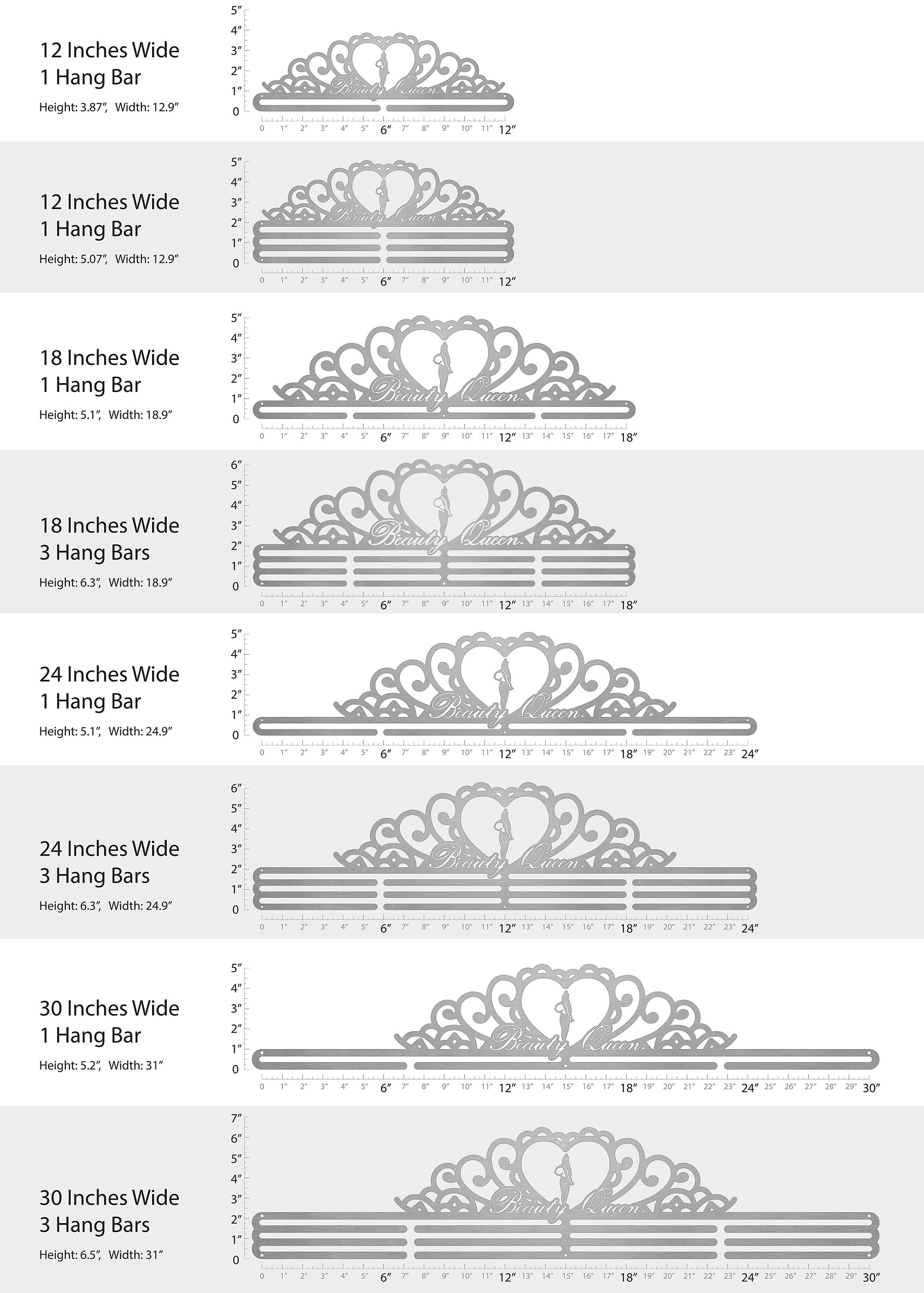 Pageant Racks Beauty Queen - Beauty Pageant Medal Hanger - Allied Medal Hanger Holder ...