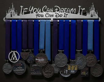 If You Can Dream It, You Can Do It - Allied Medal Hanger Holder Display Rack