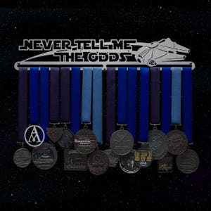 Never Tell Me The Odds - Allied Medal Hanger Holder Display Rack