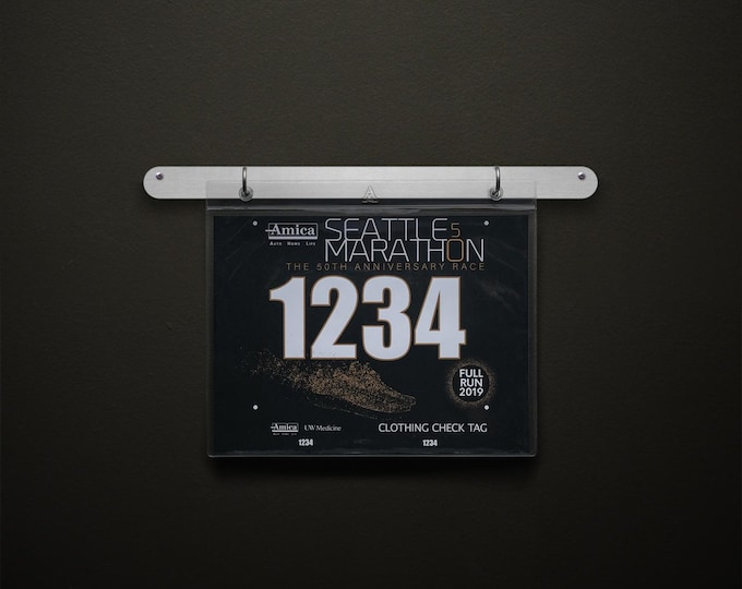 Bib Display - Hanger Only  - Display Your Racing Bibs!