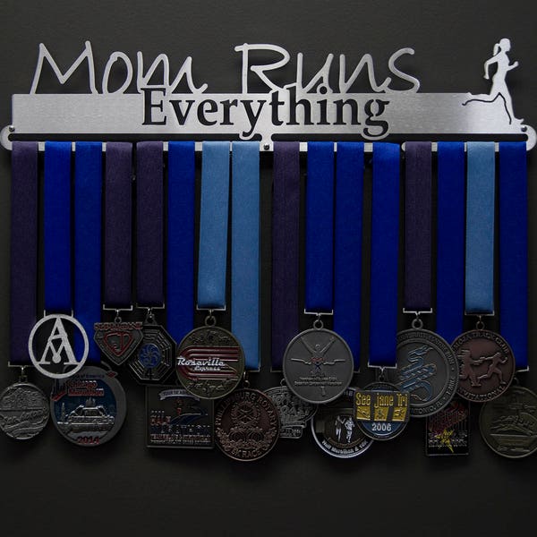 Mom Runs Everything - Allied Medal Hanger Holder Display Rack