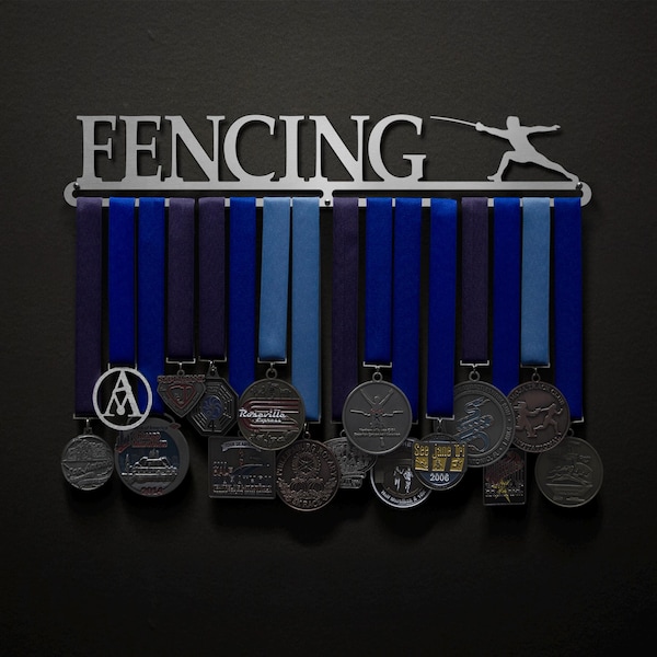 Fencing - Allied Medal Hanger Holder Display Rack